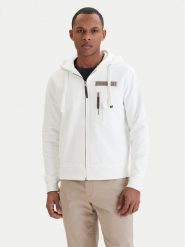 Aeronautica Militare Bluza 261FE2100UF00679 Biały Regular Fit. Białe bluzy Aeronautica Militare, l, bez wzorów, z bawełny, bez kaptura. Za 959.99 zł.