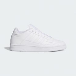 Buty RAPID COURT LOW. Białe buty do koszykówki Adidas, bez zapięcia, do koszykówki. Za 259.00 zł.