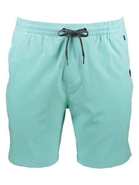Quiksilver Szorty "Ocean Elastic Amphibian" w kolorze turkusowym rozmiar: M. Niebieskie szorty Quiksilver, m, bez wzorów. Za 157.32 zł.