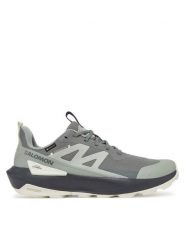 Salomon Trekkingi Elixir Activ Gore-Tex L47757800 Szary. Szare buty trekkingowe Salomon, bez wzorów, z gore-texu, bez zapięcia. Za 459.99 zł.