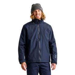 Ciepła Kurtka Z Kapturem Slam Crew Dorośli. Niebieskie kurtki przeciwdeszczowe SLAM, s, bez wzorów, z kapturem. Za 754.00 zł.