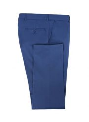 PAKO LORENTE – Spodnie męskie garniturowe PLM-6X-076-N. Niebieskie eleganckie spodnie Pako Lorente, m, bez wzorów, z wełny. Za 99.99 zł.