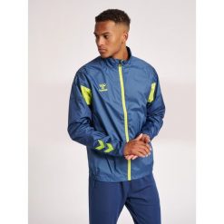 Kurtka Hummel hmllead hmlPRO training /windbreaker. Niebieskie kurtki Hummel, m, bez wzorów, bez kaptura. W wyprzedaży za 280.50 zł.