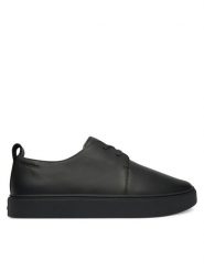 Calvin Klein Sneakersy Hybrid Clean Cup Derby Lth HM0HM02011 Czarny. Czarne buty sportowe casual CALVIN KLEIN, bez wzorów, ze skóry, bez zapięcia. Za 569.99 zł.