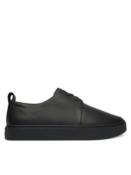 Calvin Klein Sneakersy Hybrid Clean Cup Derby Lth HM0HM02011 Czarny. Czarne buty sportowe casual CALVIN KLEIN, bez wzorów, ze skóry, bez zapięcia. Za 479.99 zł.