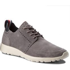 Sneakersy TOMMY HILFIGER - Extra Lightweight City Runner FM0FM01533 Steel Grey 039. Szare buty sportowe casual marki Tommy Hilfiger, z materiału. W wyprzedaży za 269.00 zł.