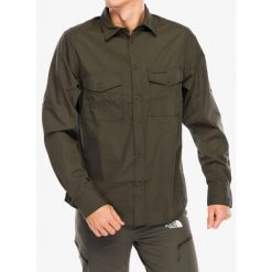 Koszula turystyczna męska Craghoppers Kiwi LS Shirt. Zielone koszule Craghoppers, m, bez wzorów, bez kołnierzyka, bez ramiączek. Za 185.99 zł.