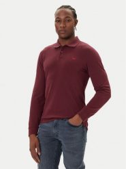Levi's® Polo Housemark A5797-0015 Bordowy Slim Fit. Czerwone koszulki polo m, bez wzorów, z bawełny, bez kołnierzyka, bez ramiączek. Za 198.99 zł.