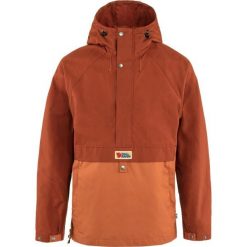 Kurtka turystyczna męska Fjallraven Vardag Anorak. Brązowe kurtki Fjällräven, m, bez wzorów, z softshellu, bez kaptura. Za 893.60 zł.
