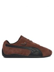 Puma Sneakersy Speedcat 406329 82 Brązowy. Brązowe buty sportowe casual Puma, bez wzorów, ze skóry, bez zapięcia. Za 459.99 zł.