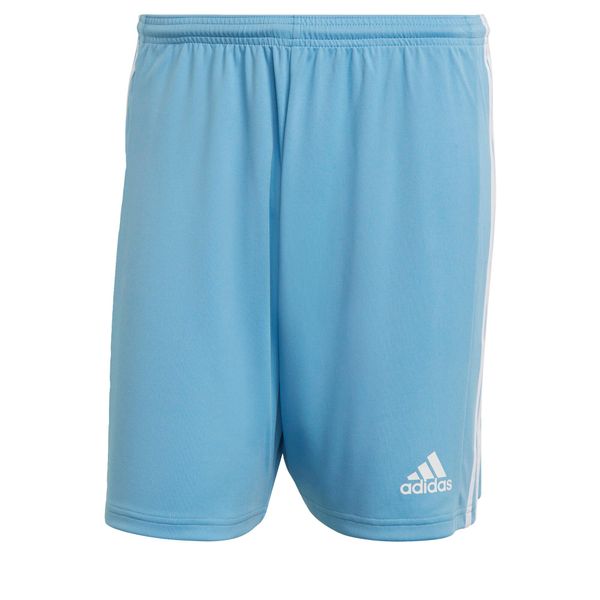 Spodenki piłkarskie męskie adidas Squadra 21 Short. Niebieskie szorty Adidas, m, bez wzorów, sportowe. Za 49.09 zł.