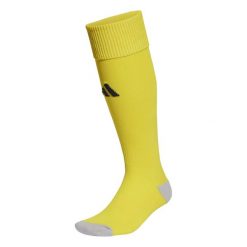 Getry piłkarskie Adidas Milano 23. Żółte legginsy długie sportowe Adidas, bez wzorów, z dzianiny, na fitness i siłownię. Za 32.89 zł.