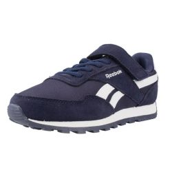 Buty REEBOK 100231866R Niebieski. Niebieskie buty turystyczne Reebok, bez wzorów, ze skóry, bez zapięcia, na fitness i siłownię. Za 173.99 zł.