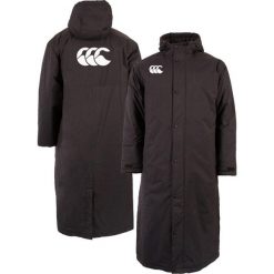 Parka Canterbury Club Subs. Czarne kurtki softshell CANTERBURY, na zimę, m, bez wzorów, z softshellu, bez kaptura. W wyprzedaży za 629.00 zł.
