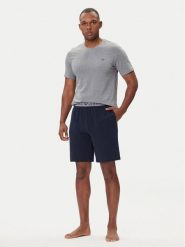 Emporio Armani Underwear Piżama EM000400 AF10776 M8098 Szary Regular Fit. Szare piżamy Emporio Armani Underwear, l, bez wzorów, z bawełny, bez ramiączek. Za 439.99 zł.