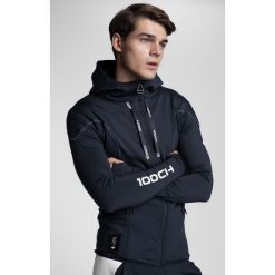 Bluza męska Kamil Stoch Collection BLM502 - granat. Szare bluzy z kapturem marki 4F, z dzianiny. Za 199.99 zł.