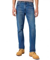 WRNAGLER MĘSKIE SPODNIE JEANSOWE TEXAS SUNDOWN BLUE 112358216 W121008833. Niebieskie jeansy Wrangler, l. Za 219.99 zł.