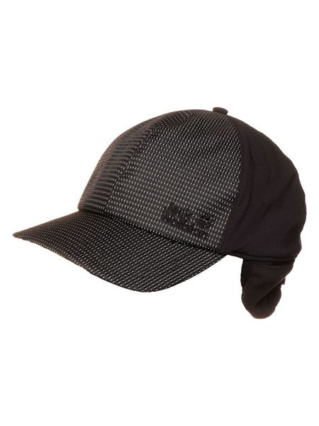 Jack Wolfskin Czapka funkcyjna "Night Hawk" w kolorze czarnym rozmiar: onesize. Czarne czapki z daszkiem Jack Wolfskin, bez wzorów. Za 118.28 zł.