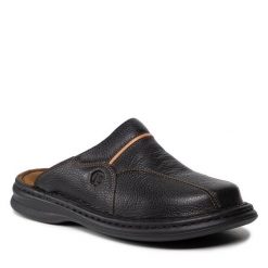 Klapki Josef Seibel. Czarne klapki Josef Seibel. Za 299.99 zł.