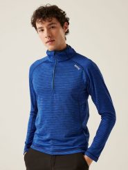 Regatta Koszulka funkcyjna "Yonder II" w kolorze niebieskim rozmiar: 3XL. Niebieskie t-shirty sportowe Regatta, bez wzorów, z materiału, bez ramiączek, outdoorowe. Za 43.37 zł.