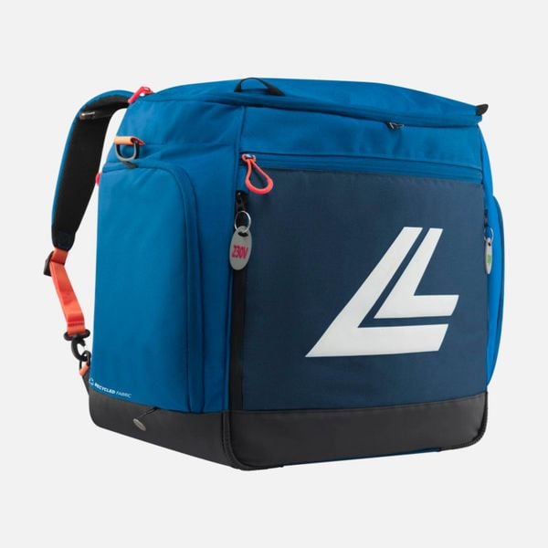Torba na buty narciarskie z ogrzewaniem Lange 120V. Niebieskie torby na ramię Langé, bez wzorów, z polaru, na ramię, małe, bez dodatków. Za 1,286.15 zł.