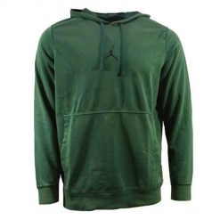 Bluza treningowa męska Nike Air Jordan Drifit Air Fleece. Zielone bluzy Nike, m, bez wzorów, z kapturem. Za 382.00 zł.
