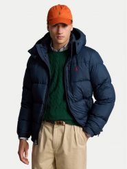 Polo Ralph Lauren Kurtka puchowa 710940237002 Granatowy Regular Fit. Niebieskie kurtki Polo Ralph Lauren, m, bez wzorów, z puchu, bez kaptura. Za 1,049.99 zł.