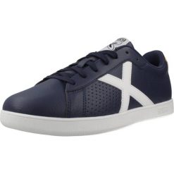 Buty MUNICH OPEN 03 Niebieski. Niebieskie buty trekkingowe munich, bez wzorów, z syntetyku, bez zapięcia, trekkingowe. Za 279.99 zł.