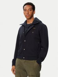 Aeronautica Militare Kurtka bomber 262AF0525UF00691 Granatowy Regular Fit. Niebieskie kurtki Aeronautica Militare, m, bez wzorów, z syntetyku, bez kaptura. Za 894.99 zł.