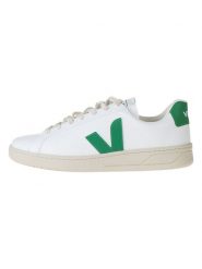 Veja Sneakersy "Urca" w kolorze biało-zielonym rozmiar: 43. Białe buty sportowe casual Veja, bez wzorów, bez zapięcia. Za 484.31 zł.