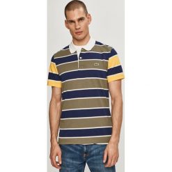 Lacoste - Polo. Koszulki polo LACOSTE, l, bez wzorów, z dzianiny, bez kołnierzyka, bez ramiączek. W wyprzedaży za 239.90 zł.