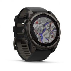 Zegarek Garmin Fenix 8 Solar Sapphire Titanium Carbon Grey DLC Black. Czarne zegarki sportowe GARMIN. Za 5,793.99 zł.