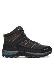 CMP Trekkingi Rigel Mid Wp Waterproof 3Q12947 Brązowy. Brązowe botki sznurowane CMP, bez wzorów, z nubiku, bez obcasa, bez zapięcia. Za 529.99 zł.