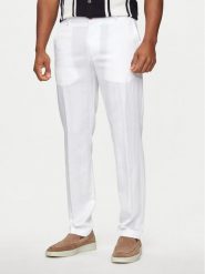 JOOP! Chinosy Hank 30042199 Écru Slim Fit. Eleganckie spodnie JOOP!, m, z lyocellu. Za 729.99 zł.