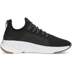 Buty treningowe dla dorosłych Puma Flyer Runner Mesh. Czarne buty do biegania Puma, bez wzorów, z meshu, do biegania. Za 182.60 zł.