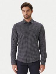 BOSS Koszula Excurse L 50554481 Granatowy Regular Fit. Niebieskie koszule Boss, l, bez wzorów, z bawełny, bez kołnierzyka, bez ramiączek. Za 629.99 zł.