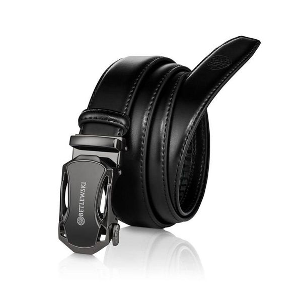 Skórzany pasek BETLEWSKI C30-CA CZARNY 115. Czarne paski Betlewski, bez wzorów, ze skóry. Za 79.00 zł.