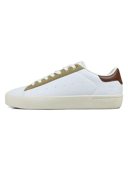 GAP Sneakersy "Sun MX" w kolorze białym rozmiar: 44. Białe buty sportowe casual GAP, bez wzorów, bez zapięcia. Za 128.55 zł.