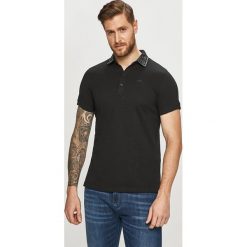 Diesel - Polo. Niebieskie koszulki polo Diesel, l, bez wzorów, z dzianiny, bez kołnierzyka, bez ramiączek. W wyprzedaży za 339.90 zł.