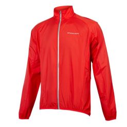 Kurtka wodoodporna Endura Pakajak. Czerwone kurtki ENDURA, s, bez wzorów, z tkaniny, bez kaptura. Za 247.99 zł.