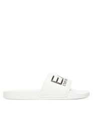 EA7 Emporio Armani Klapki 7X000108 AF15118 U0001 Biały. Białe klapki EA7 Emporio Armani, z tworzywa sztucznego. Za 215.70 zł.