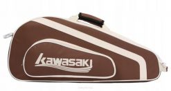 Torba do badmintona Kawasaki K1G00-C8903. Brązowe torby na ramię Kawasaki, bez wzorów, z materiału, na ramię, duże, bez dodatków. Za 349.99 zł.
