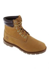 Trapery męskie, 6 In Basic Boot. Brązowe trapery Timberland, z materiału, przed kolano, bez zapięcia. Za 699.99 zł.