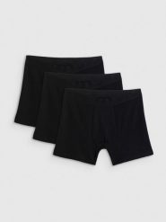 4F Bielizna bokserki (3-pack) męskie - czarne XXL. Czarna bokserki 4F, m, bez wzorów, z bawełny. Za 99.99 zł.