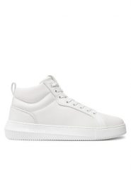 Calvin Klein Jeans Sneakersy Chunky YM0YM01120 Biały. Białe buty sportowe casual Calvin Klein Jeans, bez wzorów, z jeansu, bez zapięcia. Za 489.99 zł.