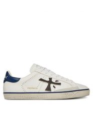 Premiata Sneakersy STEVEN VAR 7503 Biały. Białe buty sportowe casual Premiata, bez wzorów, ze skóry, bez zapięcia. Za 989.99 zł.