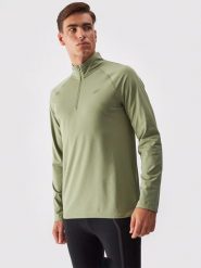 4F Podkoszulek termiczny w kolorze oliwkowym rozmiar: L. Zielone bielizna termoaktywna 4F, l, bez wzorów, bez ramiączek. Za 91.56 zł.