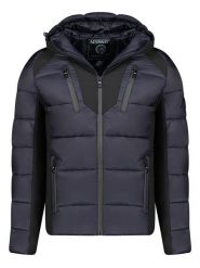 Geographical Norway Kurtka zimowa "Bastian" w kolorze granatowym rozmiar: 3XL. Niebieskie kurtki Geographical Norway, na zimę, xl, bez wzorów, bez kaptura. Za 262.91 zł.