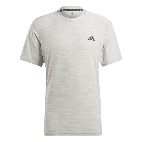 Rozciągliwa koszula adidas Essentials. Szare koszule Adidas, s, bez wzorów, z materiału, bez kołnierzyka, bez ramiączek. Za 137.35 zł.