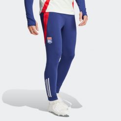 Spodnie piłkarskie treningowe ADIDAS Olympique Lyonnais 24/25. Spodnie treningowe długie Adidas, m, bez wzorów, z dresówki. Za 309.99 zł.